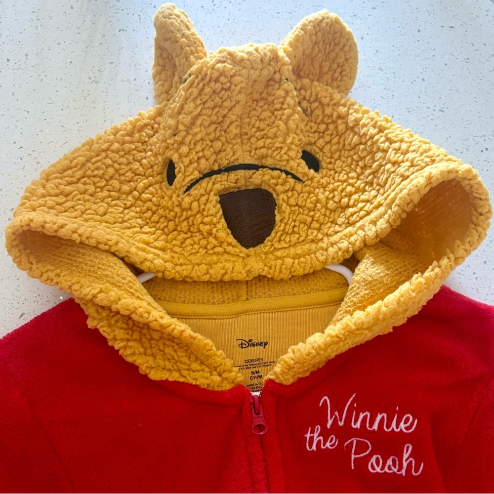 Disney Winnie the Pooh Red and Yellow Bodysuit